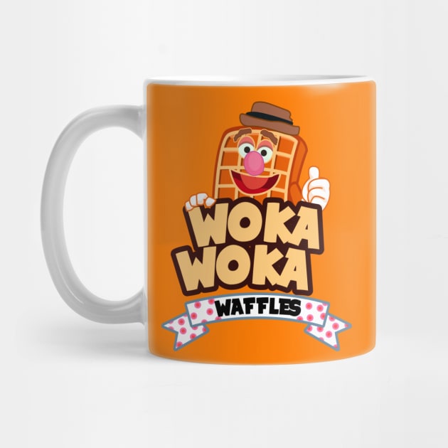 Woka Woka Waffles by DeepDiveThreads